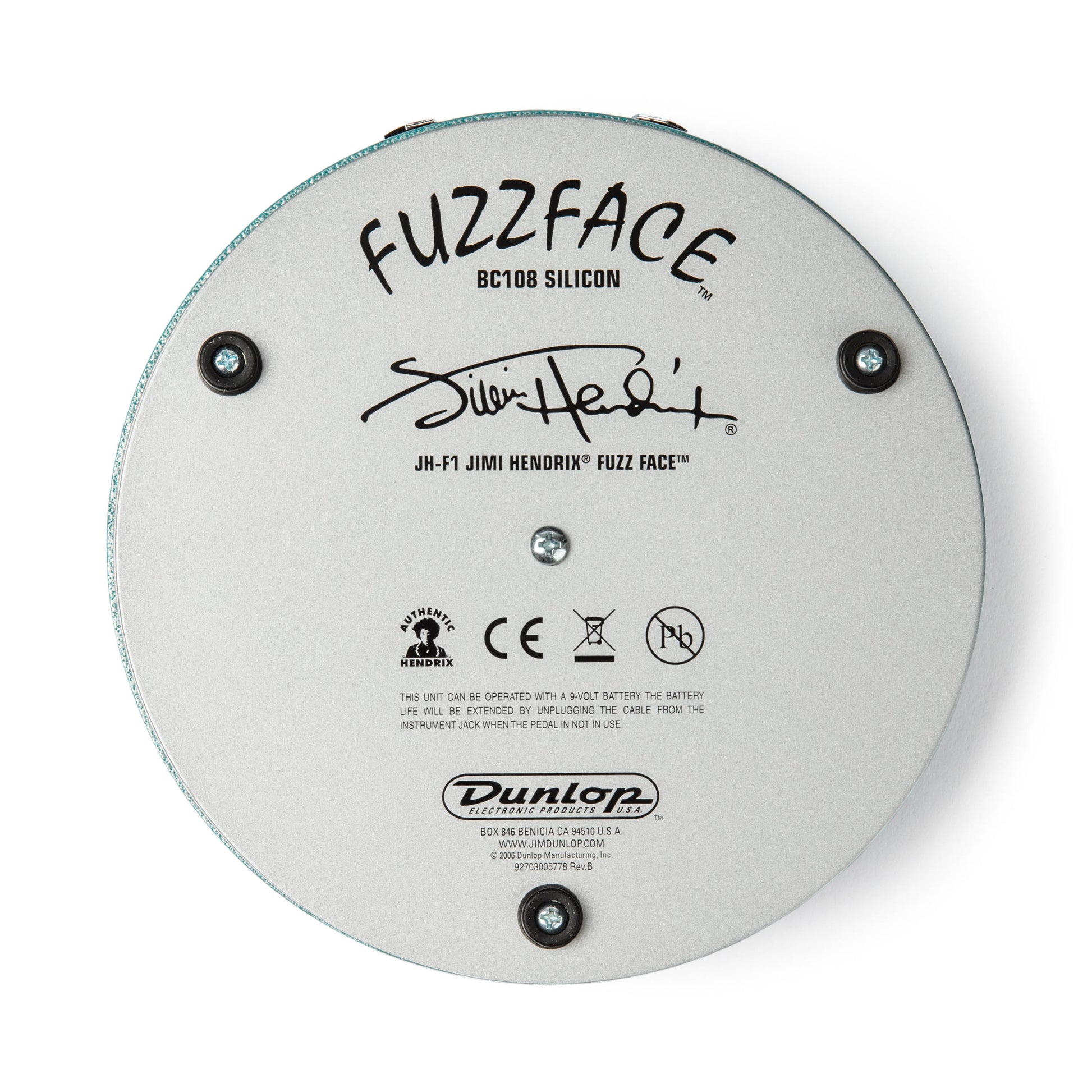 Jim Dunlop DUNLOP JIMI HENDRIX FUZZ FACE DISTORTION - JHF1