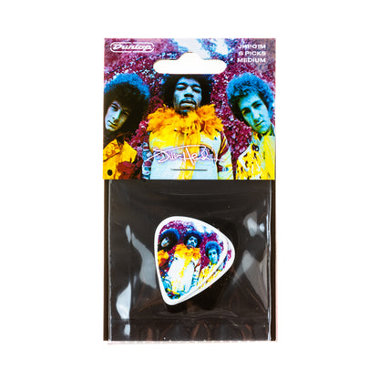 Jim Dunlop DUNLOP JIMI HENDRIX ARE YOU EXPERIENCED? GUITAR PICK PLAYER'S PACK 06-PACK - JHP01M