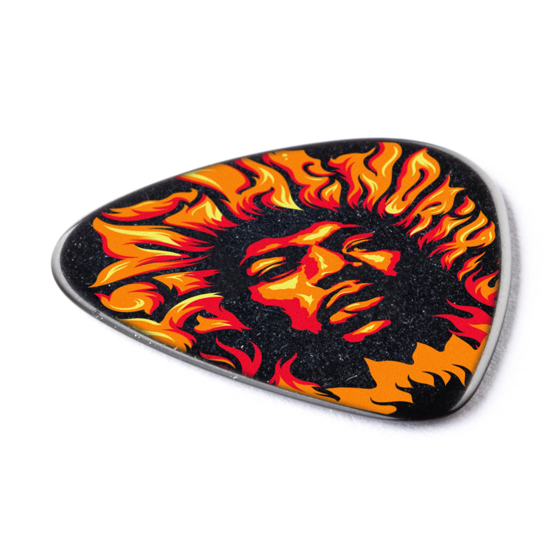 Jim Dunlop DUNLOP JIMI HENDRIX '69 PSYCH SERIES VOODOO FIRE GUITAR PICK PLAYER'S PACK HEAVY 06-PACK - JHP14HV
