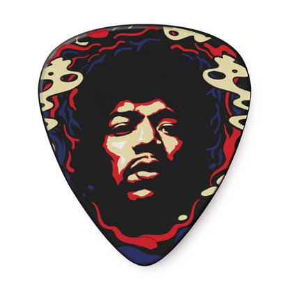 Jim Dunlop DUNLOP JIMI HENDRIX '69 PSYCH SERIES STAR HAZE GUITAR PICK PLAYER'S PACK HEAVY 06-PACK - JHP15HV