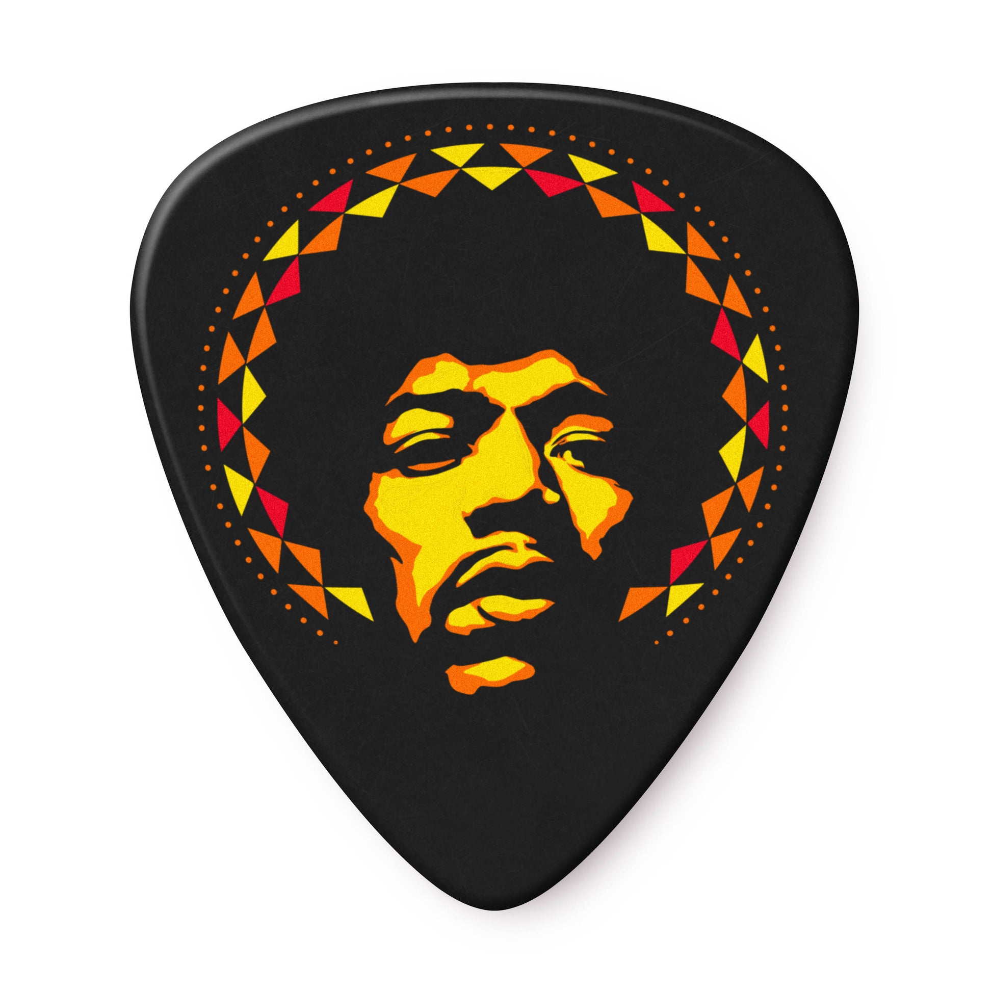 Jim Dunlop DUNLOP JIMI HENDRIX '69 PSYCH SERIES AURA MANDALA GUITAR PICK PLAYER'S PACK HEAVY 06-PACK - JHP16HV