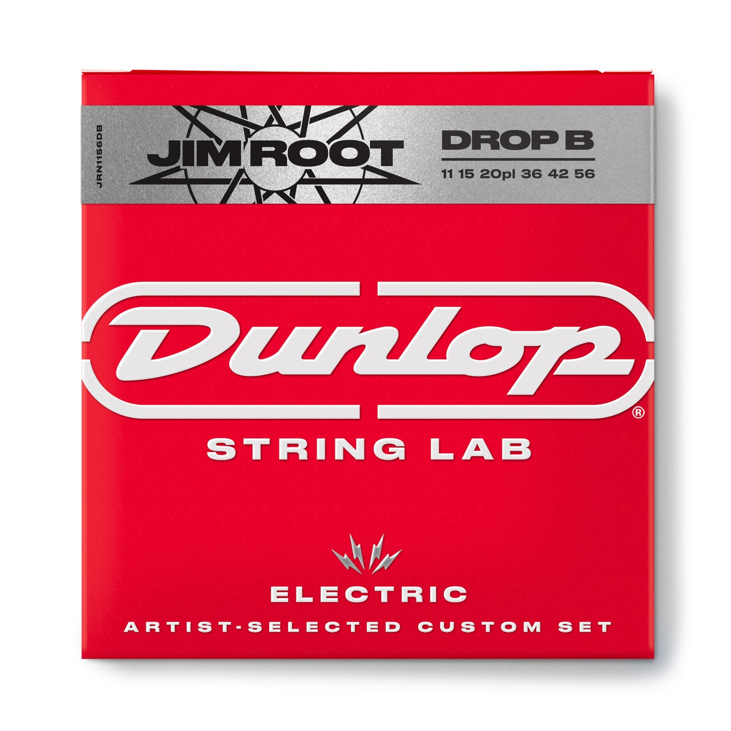 Jim Dunlop DUNLOP JIM ROOT SIGNATURE ELECTRIC GUITAR 06-STRING SET - 11-56 DROP Bb - JRN1156DB