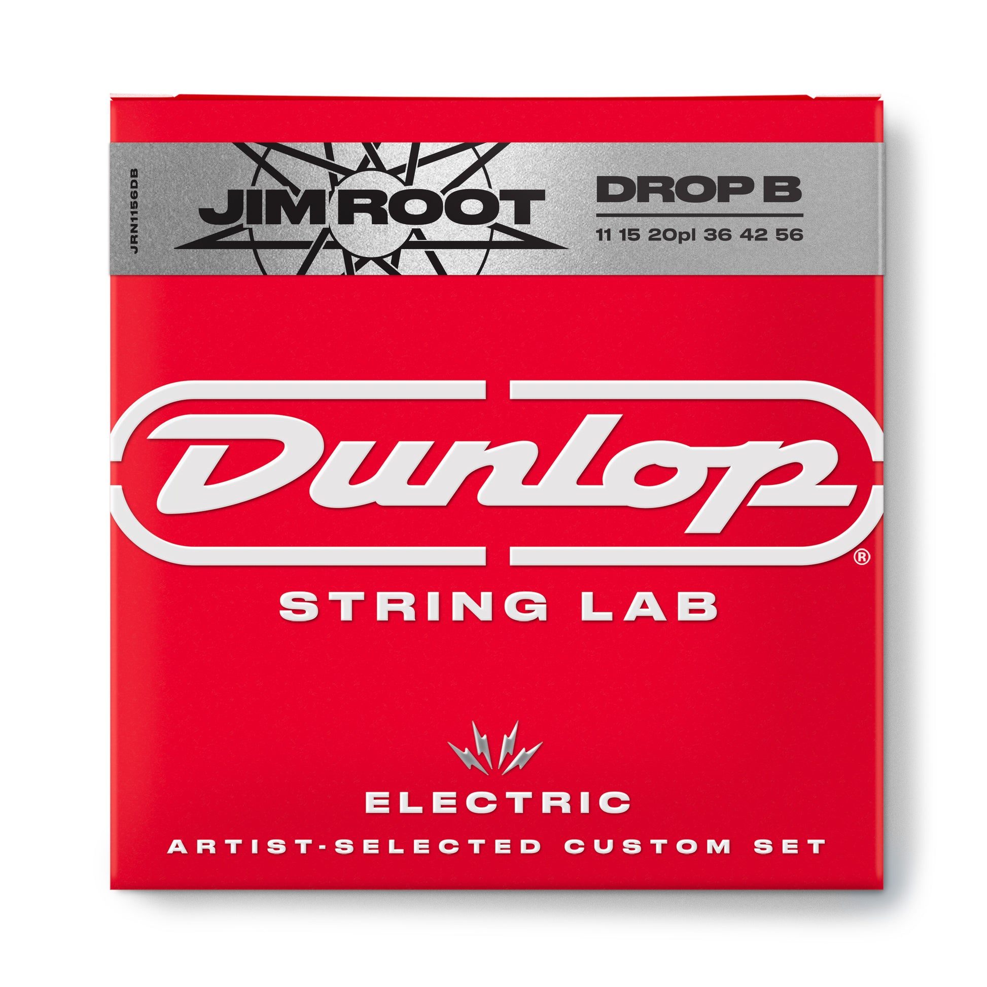 Jim Dunlop DUNLOP JIM ROOT SIGNATURE ELECTRIC GUITAR 06-STRING SET - 11-56 DROP Bb - JRN1156DB
