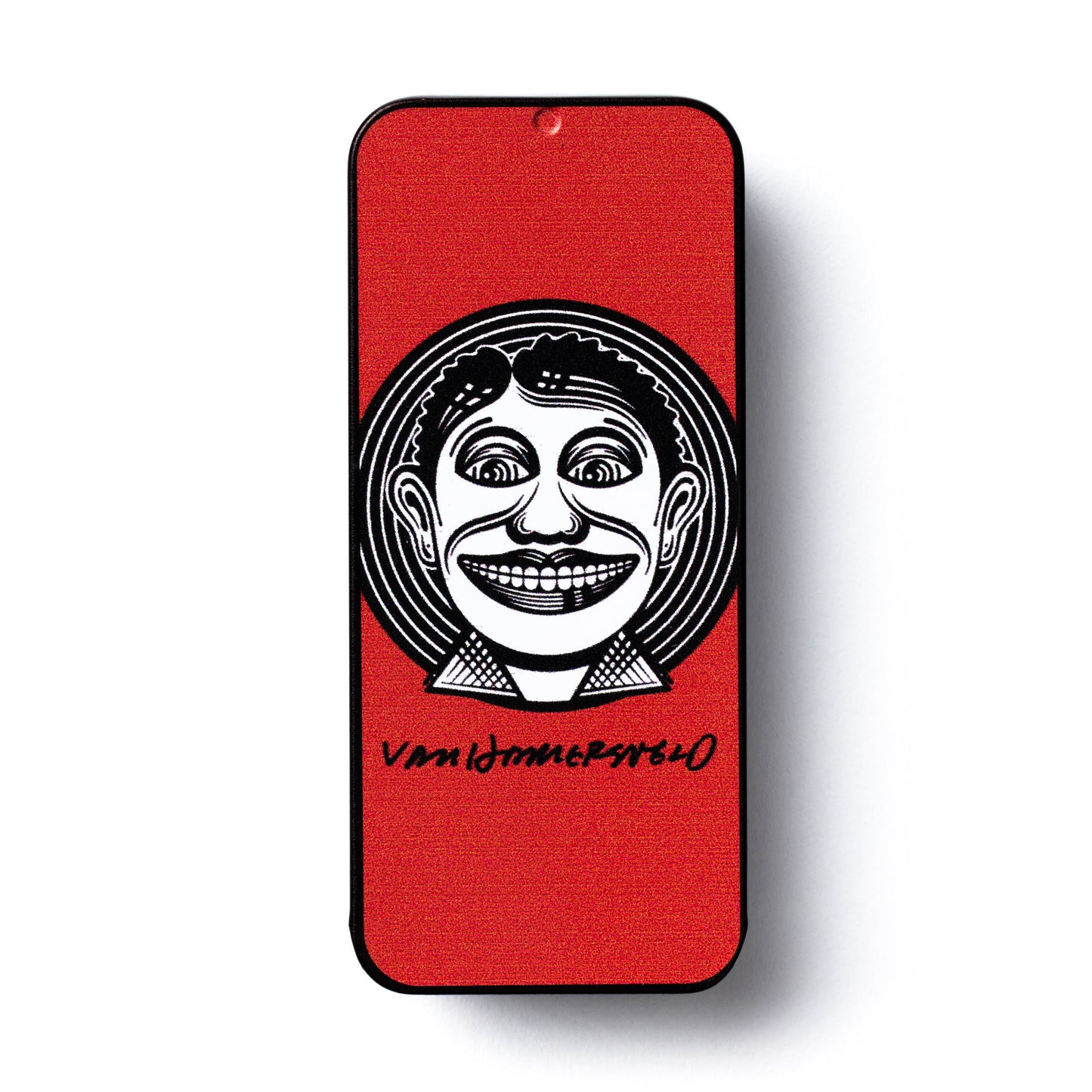 Jim Dunlop DUNLOP VAN HAMMERSFELD JOHNNY FACE PICK TIN GUITAR PICK REFILL BOX MEDIUM - JVHPT01M