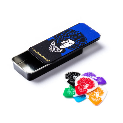 Jim Dunlop DUNLOP VAN HAMMERSFELD JIMI HENDRIX PICK TIN GUITAR PICK REFILL BOX MEDIUM - JVHPT03M