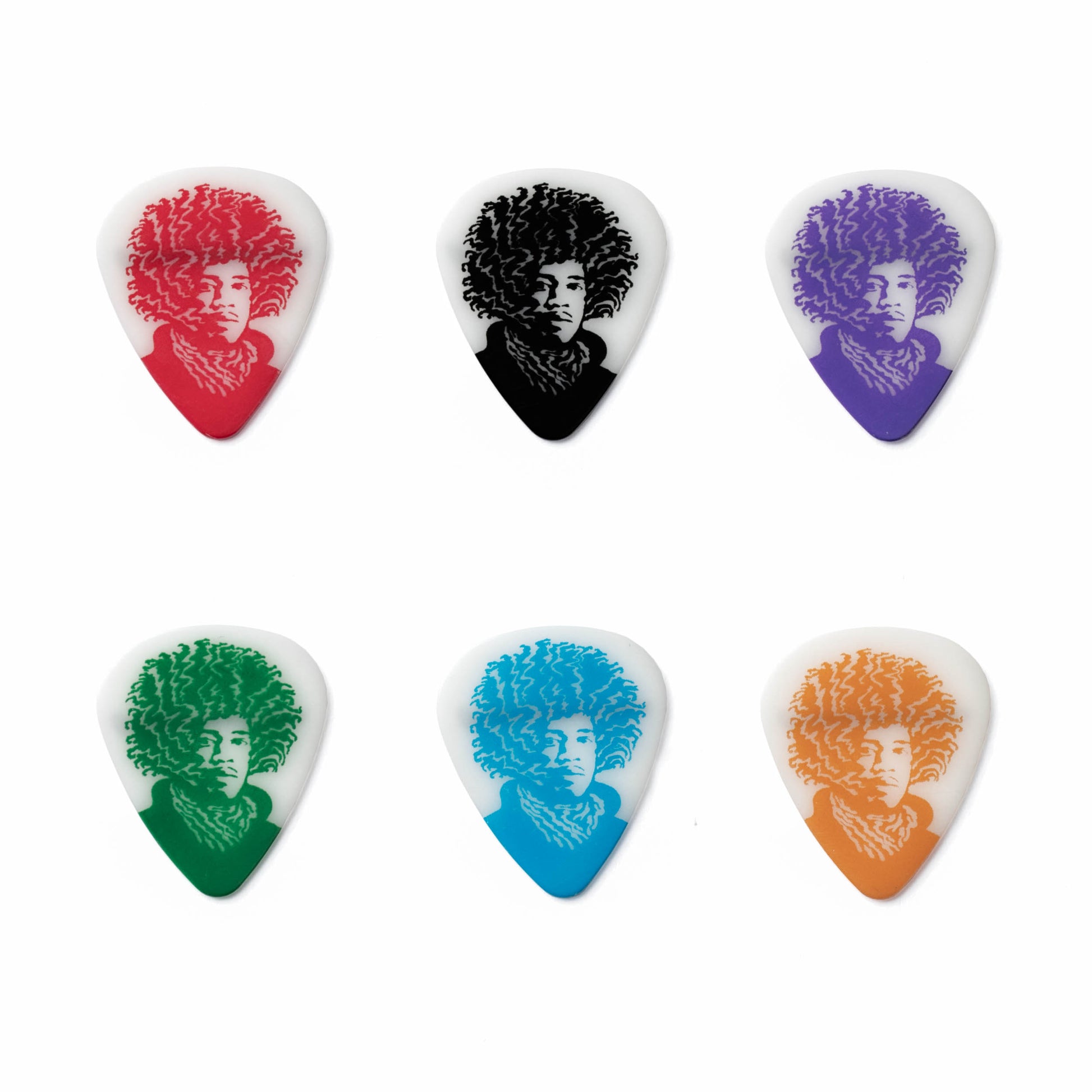 Jim Dunlop DUNLOP VAN HAMMERSFELD JIMI HENDRIX PICK TIN GUITAR PICK REFILL BOX MEDIUM - JVHPT03M