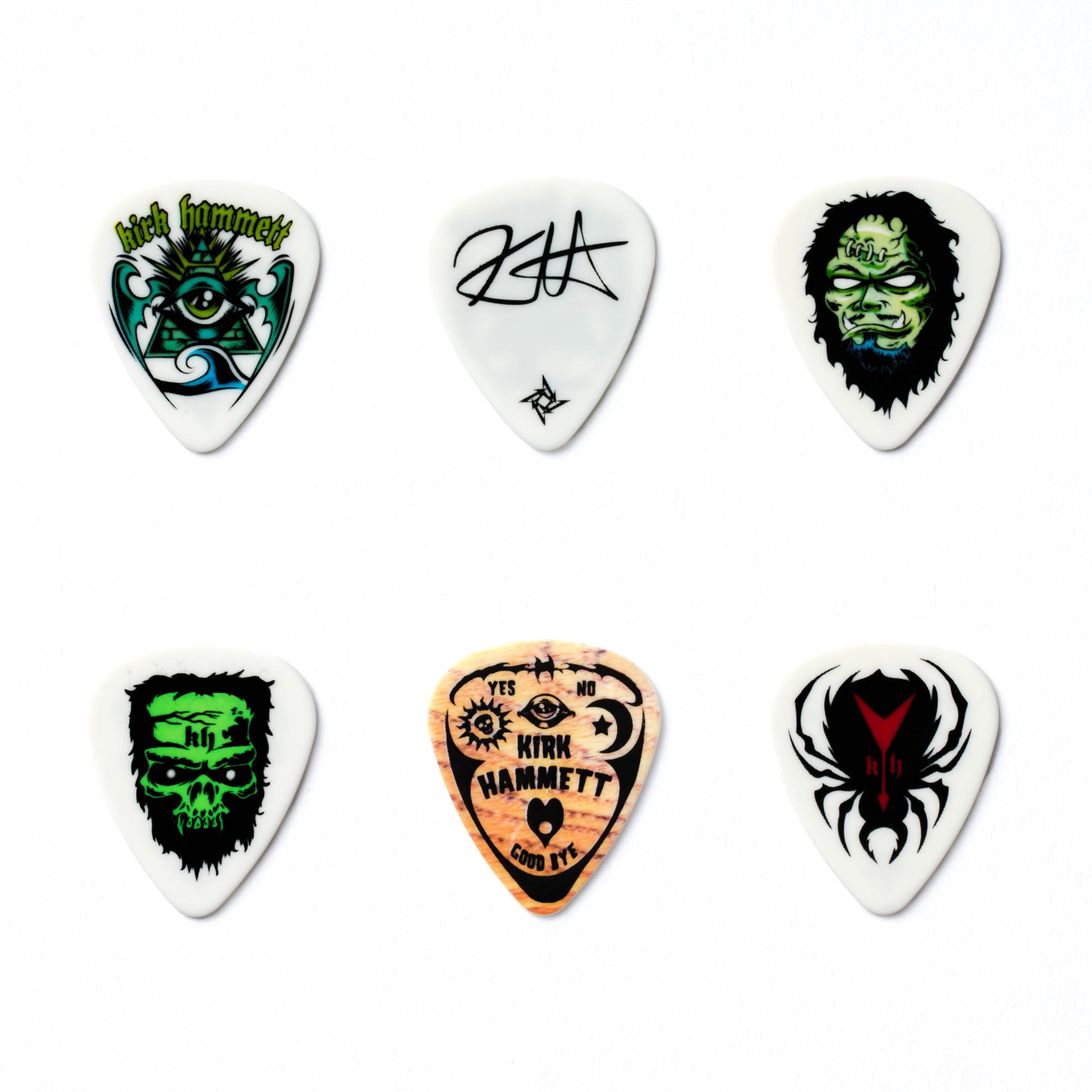 Jim Dunlop DUNLOP KIRK HAMMETT THE MONSTER IS LOOSE! .88mm PICK TIN GUITAR PICK REFILL BOX - KH01T088