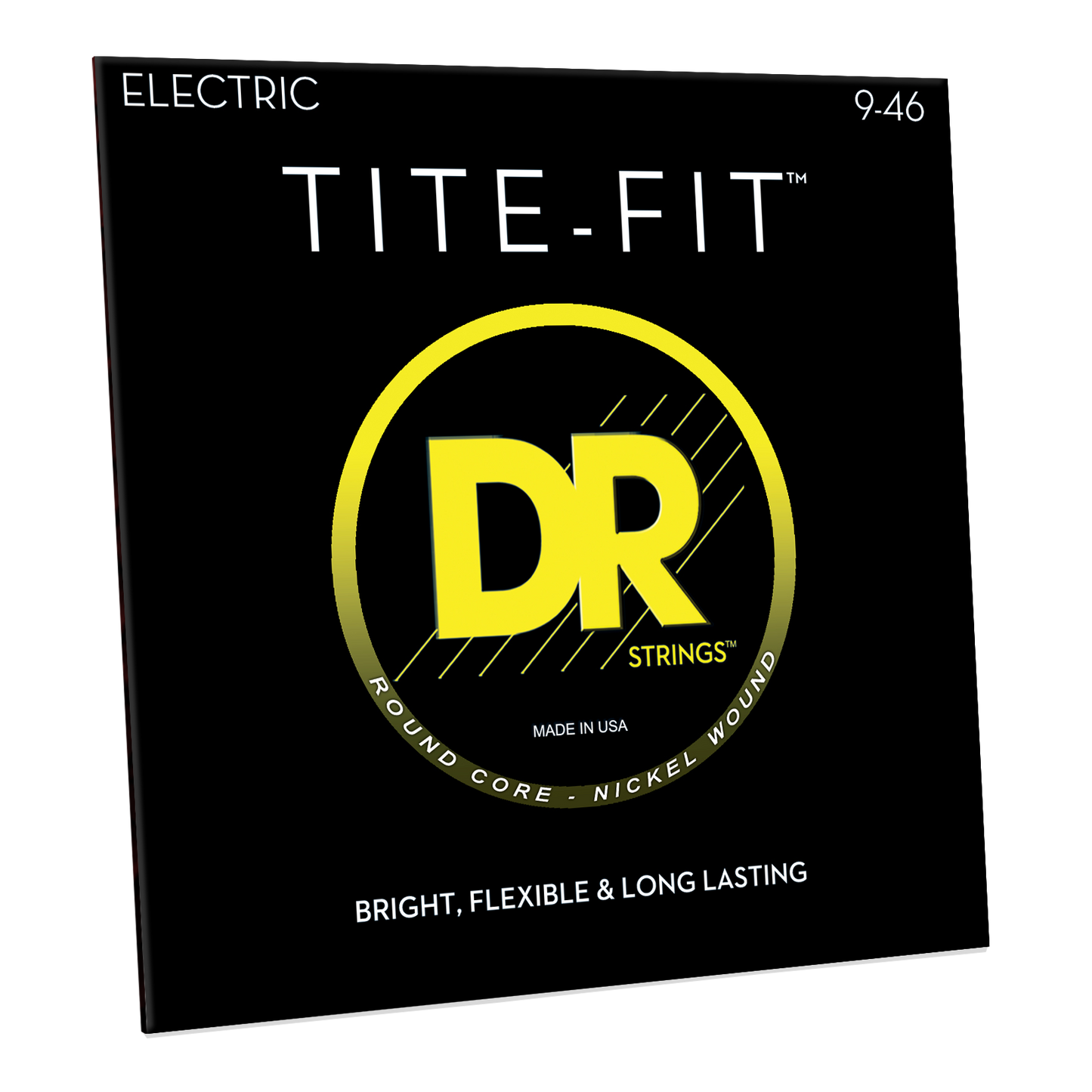 DR Strings DR TITE-FIT Nickel Plated Steel Electric Guitar String Set - 09-46 Light-Heavy LH-9