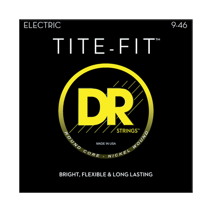 DR Strings DR TITE-FIT Nickel Plated Steel Electric Guitar String Set - 09-46 Light-Heavy LH-9