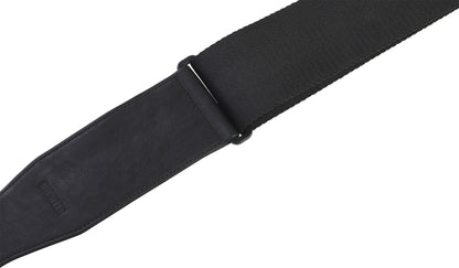 Warwick Sadowsky Nylon Bass Strap - Black w/ Gold Embossing - LS B S NYL BK G