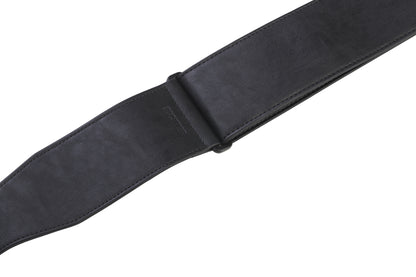 Warwick Sadowsky Synthetic Leather Bass Strap - Black w/ Tri-Glide Adjustment - LS B S SL 70 BK S