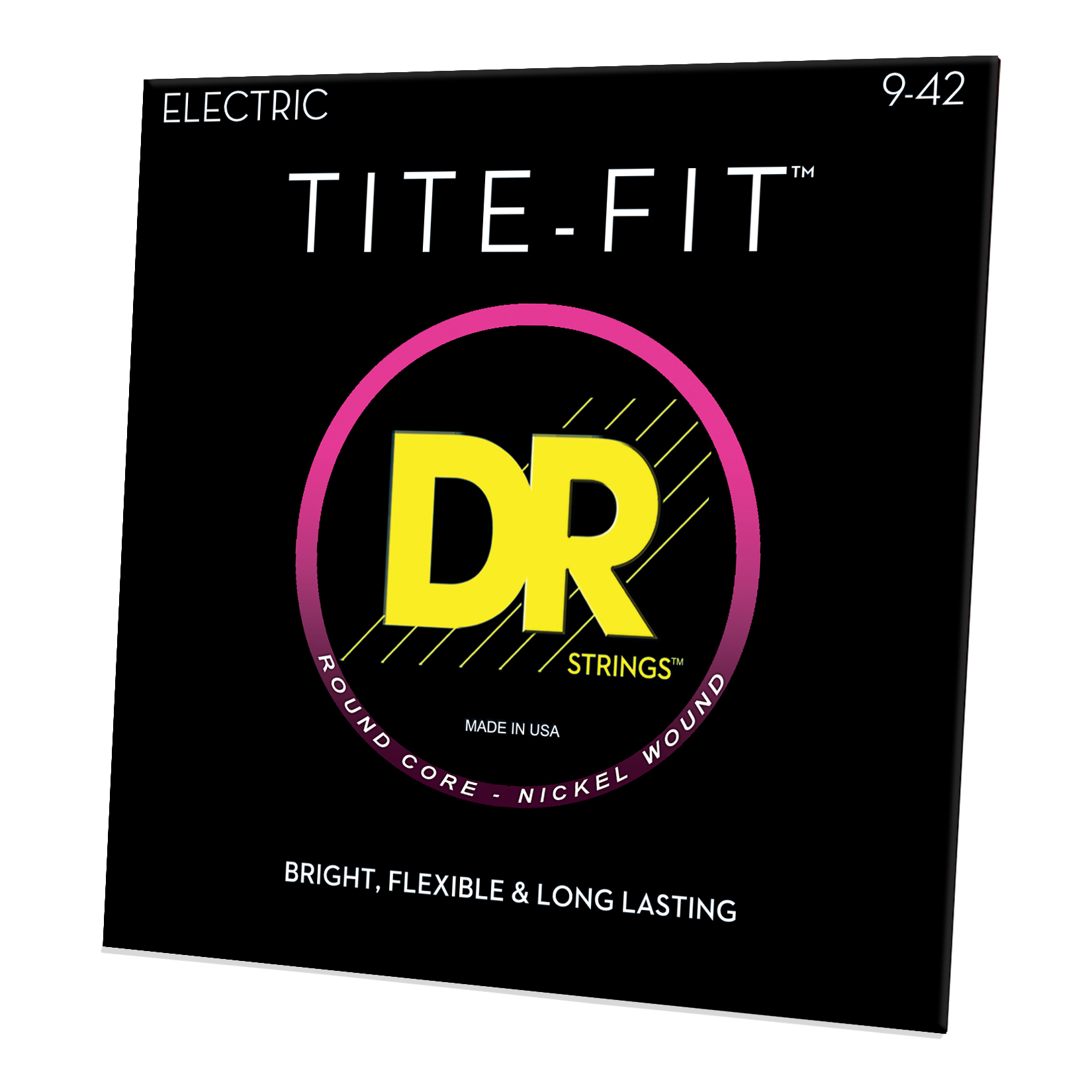 DR Strings DR TITE-FIT Nickel Plated Steel Electric Guitar String Set - 09-42 Light LT-9