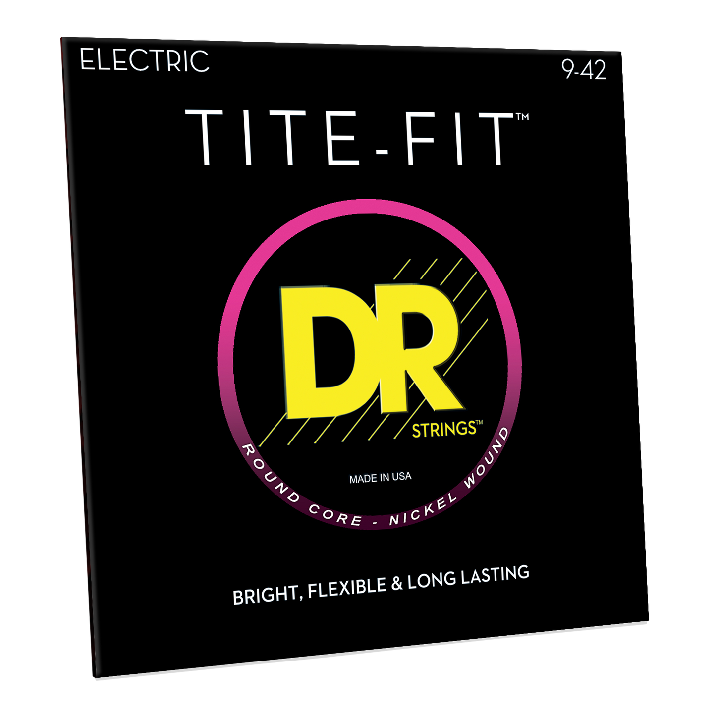 DR Strings DR TITE-FIT Nickel Plated Steel Electric Guitar String Set - 09-42 Light LT-9