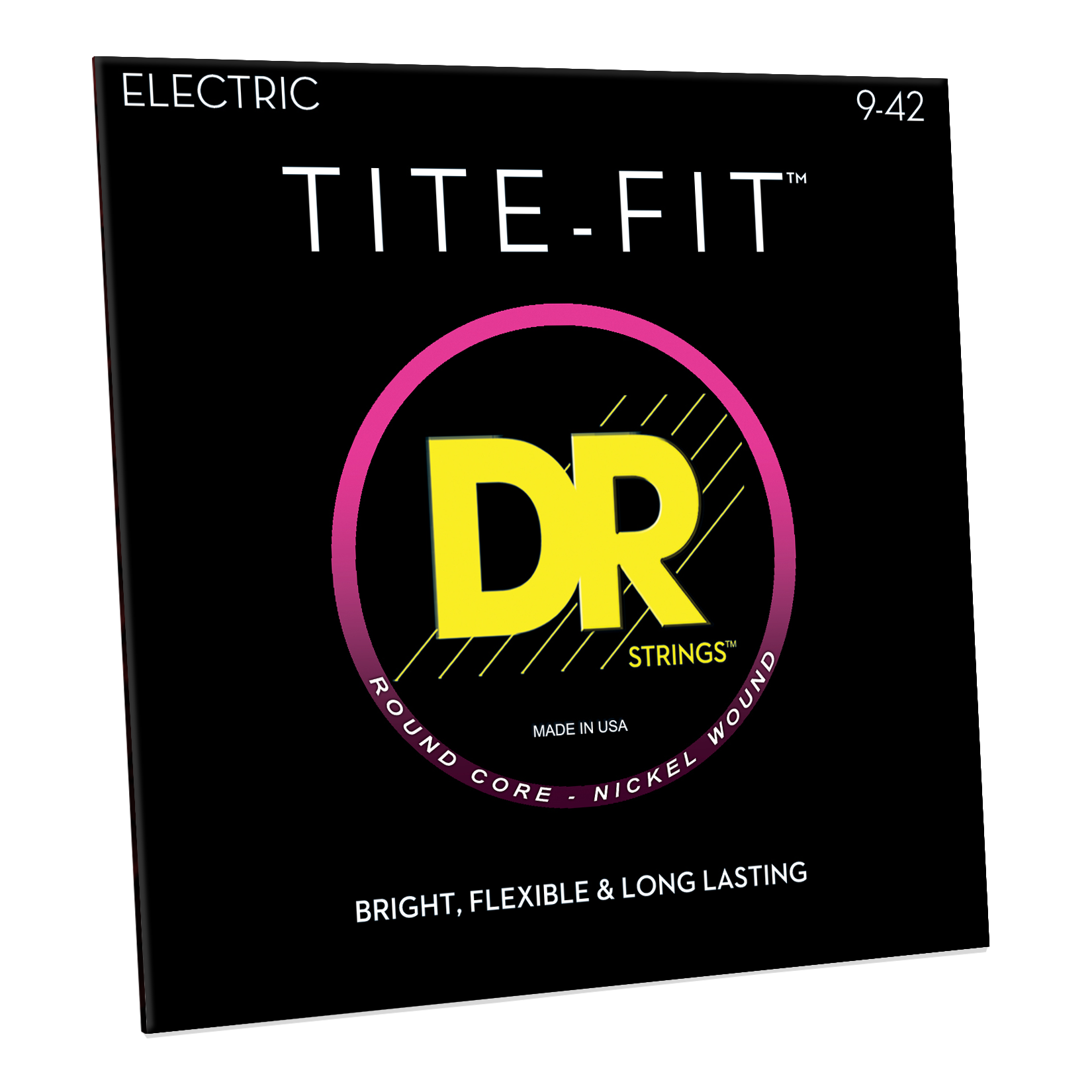 DR Strings DR TITE-FIT Nickel Plated Steel Electric Guitar String Set - 09-42 Light LT-9