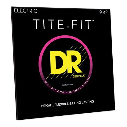 DR Strings DR TITE-FIT Nickel Plated Steel Electric Guitar String Set - 09-42 Light LT-9