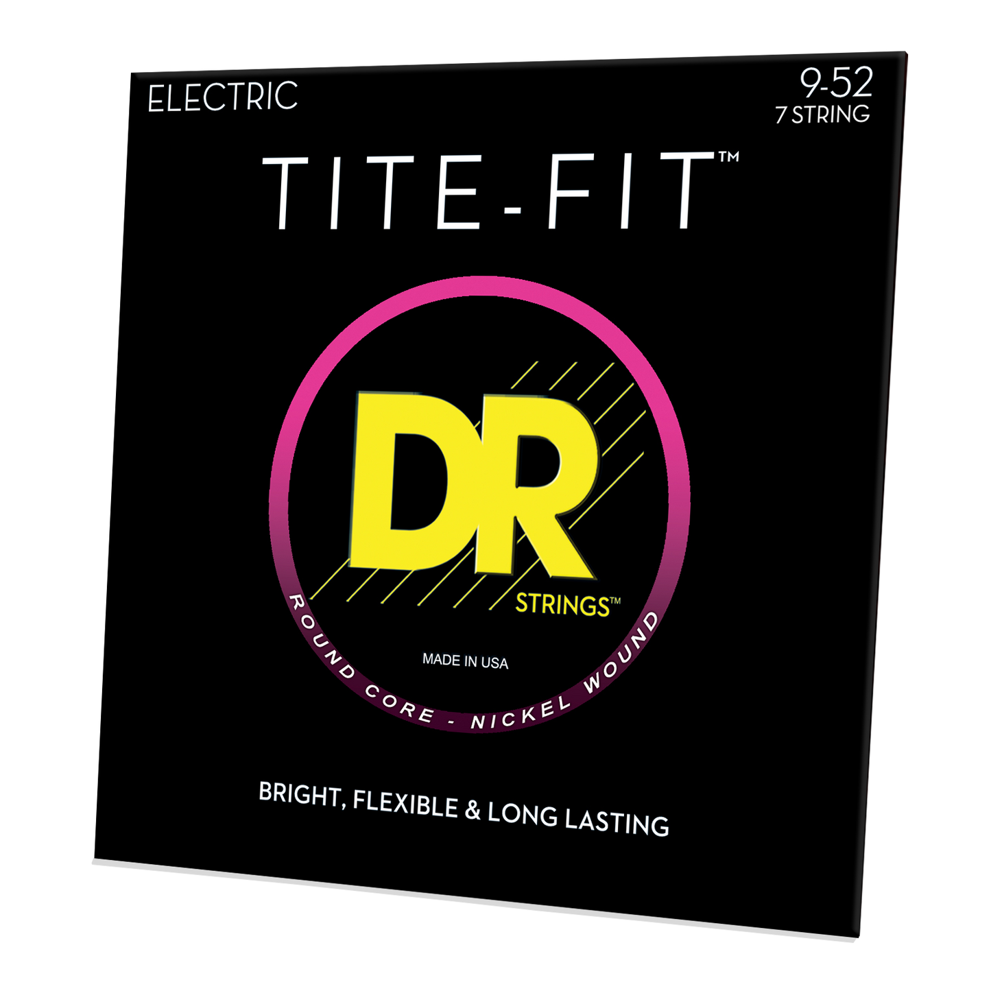 DR Strings DR TITE-FIT Nickel Plated Steel Electric Guitar String Set - 7-String 09-52 Light LT7-9