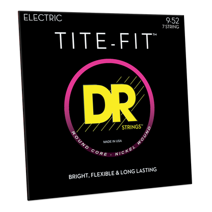 DR Strings DR TITE-FIT Nickel Plated Steel Electric Guitar String Set - 7-String 09-52 Light LT7-9