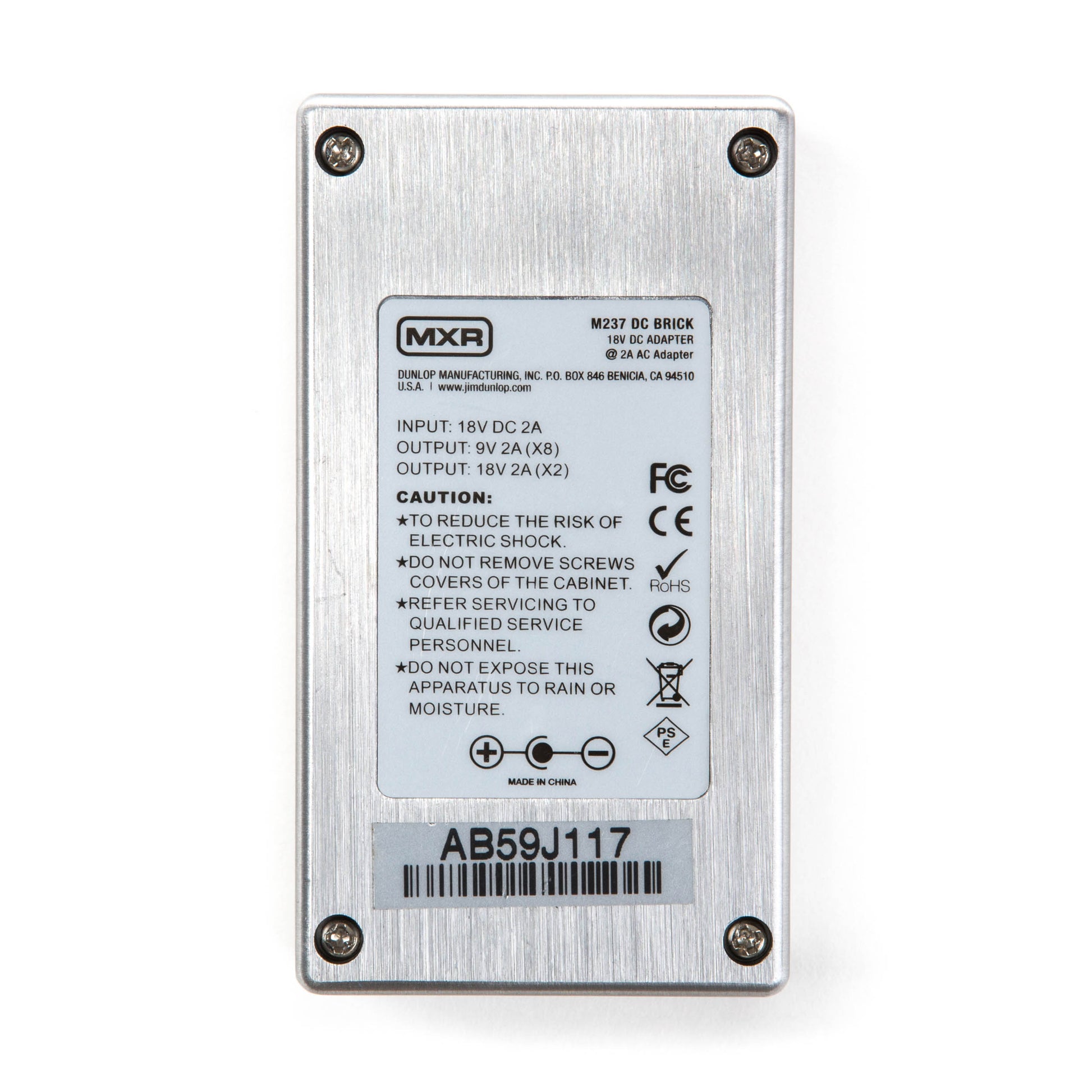 MXR MXR DC BRICK POWER SUPPLY - M237