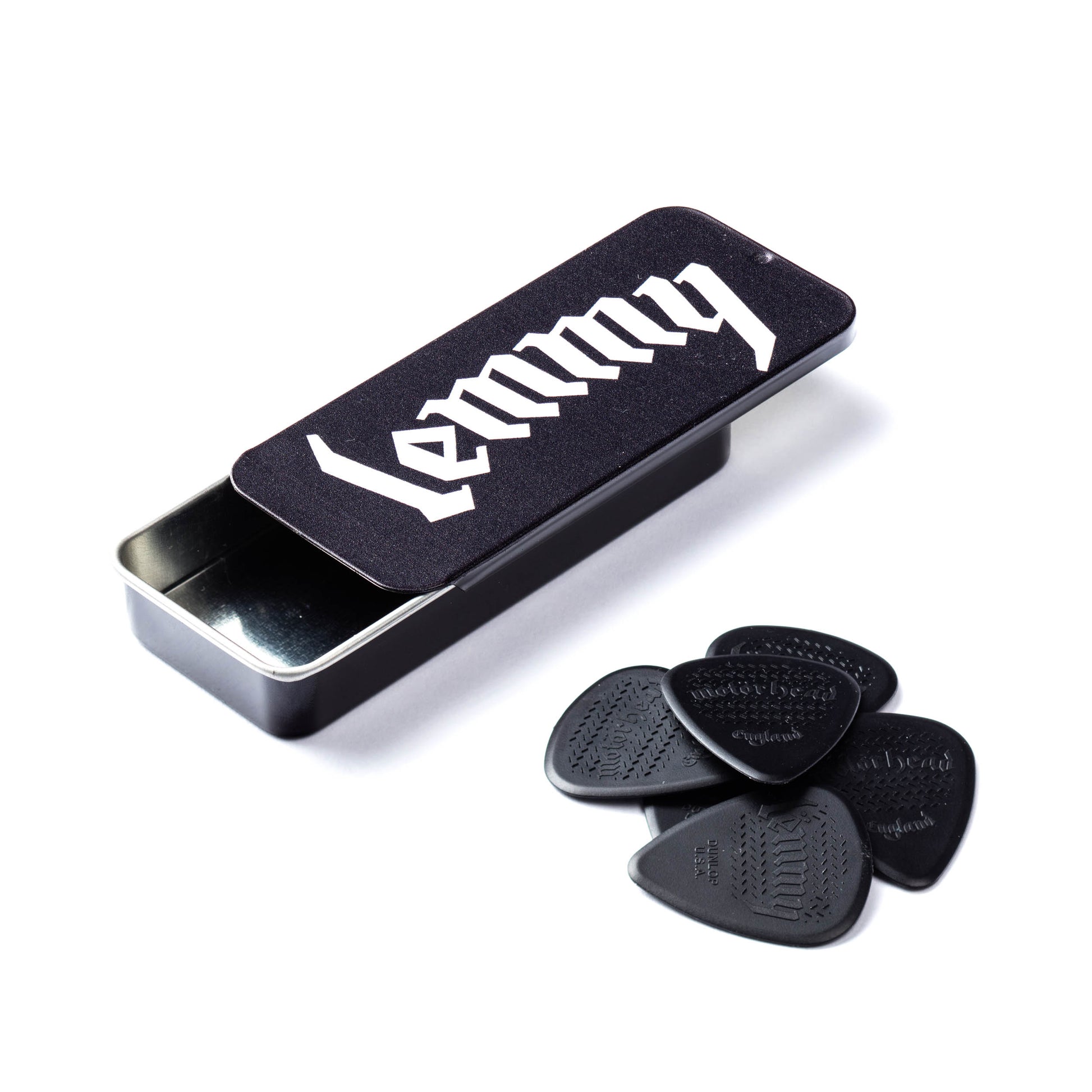 Jim Dunlop DUNLOP MOTORHEAD LEMMY 1.14mm PICK TIN GUITAR PICK REFILL BOX - MHPT02