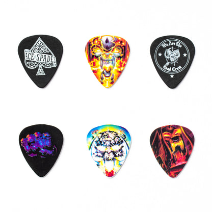 Jim Dunlop DUNLOP MOTORHEAD ALBUM ART .73mm PICK TIN GUITAR PICK REFILL BOX - MHPT03