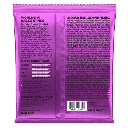 Ernie Ball Ernie Ball Slinky Nickel Wound Bass Strings Long Scale - 4-String 55-110 Power Slinky 2831