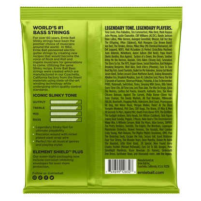 Ernie Ball Ernie Ball Slinky Nickel Wound Bass Strings Long Scale - 4-String 50-105 Regular Slinky 2832