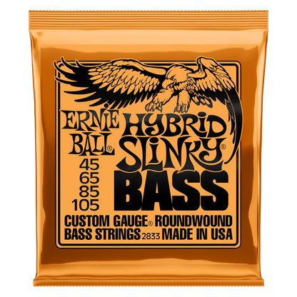 Ernie Ball Ernie Ball Slinky Nickel Wound Bass Strings Long Scale - 4-String 45-105 Hybrid Slinky 2833