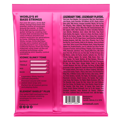 Ernie Ball Ernie Ball Slinky Nickel Wound Bass Strings Long Scale - 4-String 45-100 Super Slinky 2834