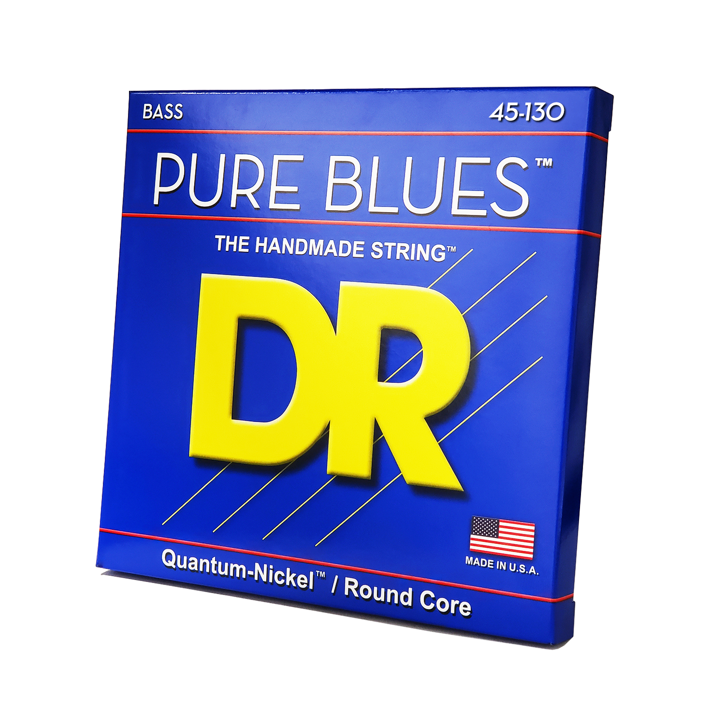 DR Strings DR Pure Blues Quantum-Nickel Electric Bass Strings Long Scale Set - 5-String 45-130 Medium PB5-130