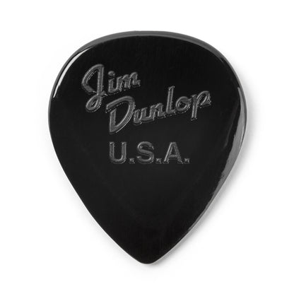 Jim Dunlop DUNLOP PETER FRAMPTON VINTAGE JAZZ 2.08mm TEARDROP BLACK GUITAR PICK REFILL BAG 24-PACK - PF599RBK