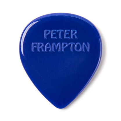 Jim Dunlop DUNLOP PETER FRAMPTON VINTAGE JAZZ 2.08mm TEARDROP GUITAR PICK BLUE REFILL BAG 24-PACK - PF599RBL
