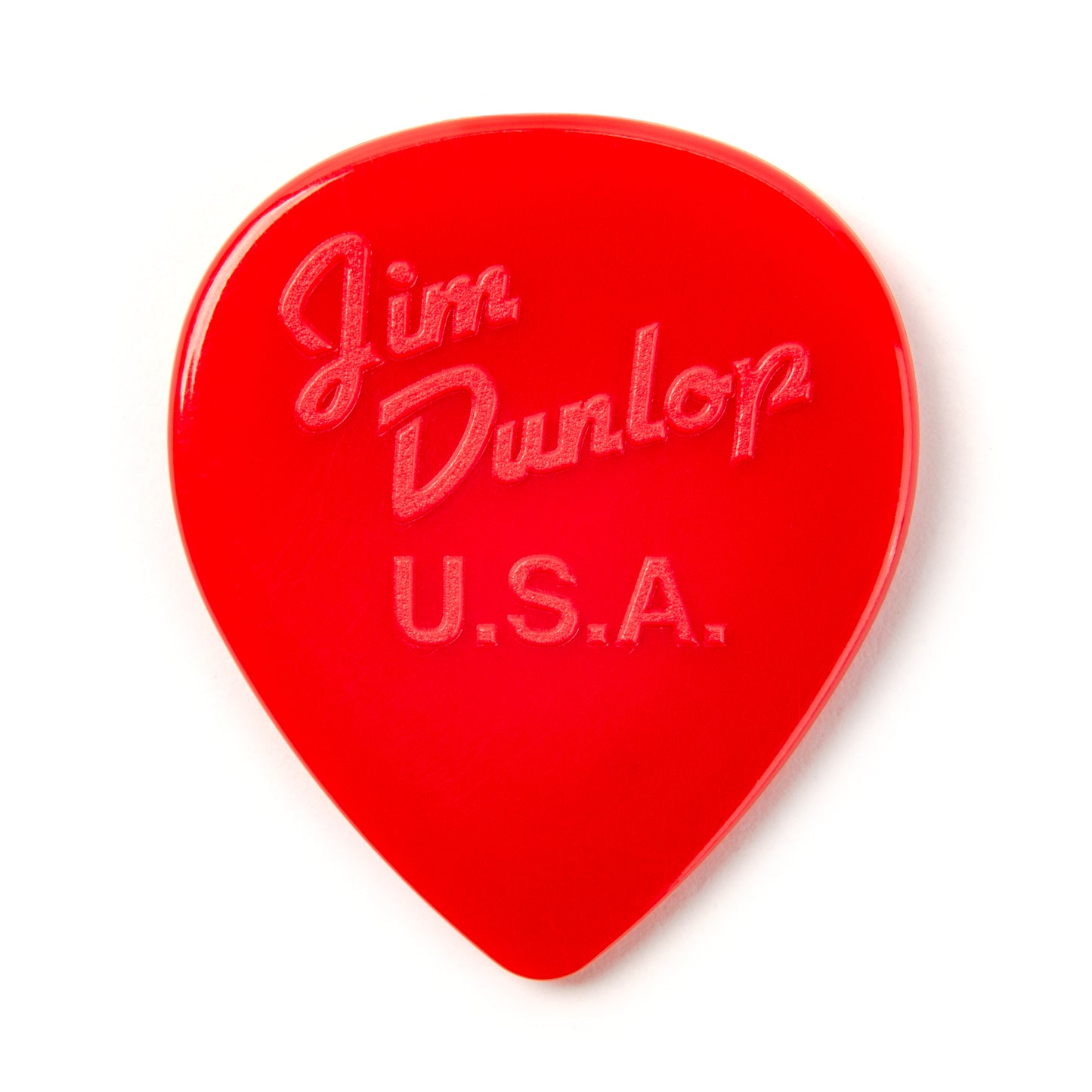 Jim Dunlop DUNLOP PETER FRAMPTON VINTAGE JAZZ 2.08mm TEARDROP GUITAR PICK RED REFILL BAG 24-PACK - PF599RRD