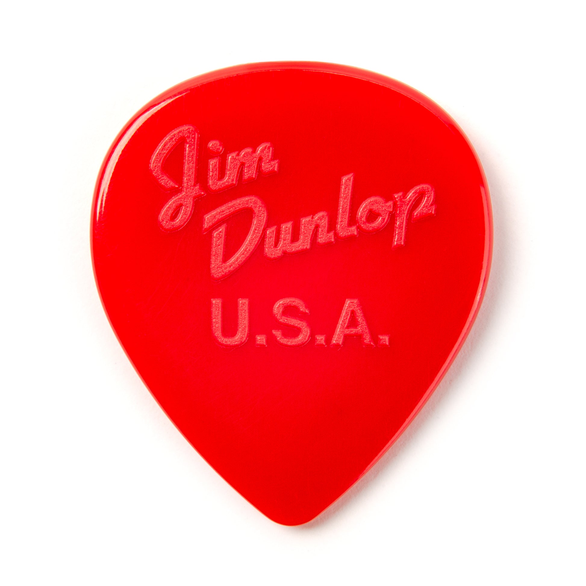 Jim Dunlop DUNLOP PETER FRAMPTON VINTAGE JAZZ 2.08mm TEARDROP GUITAR PICK RED REFILL BAG 24-PACK - PF599RRD