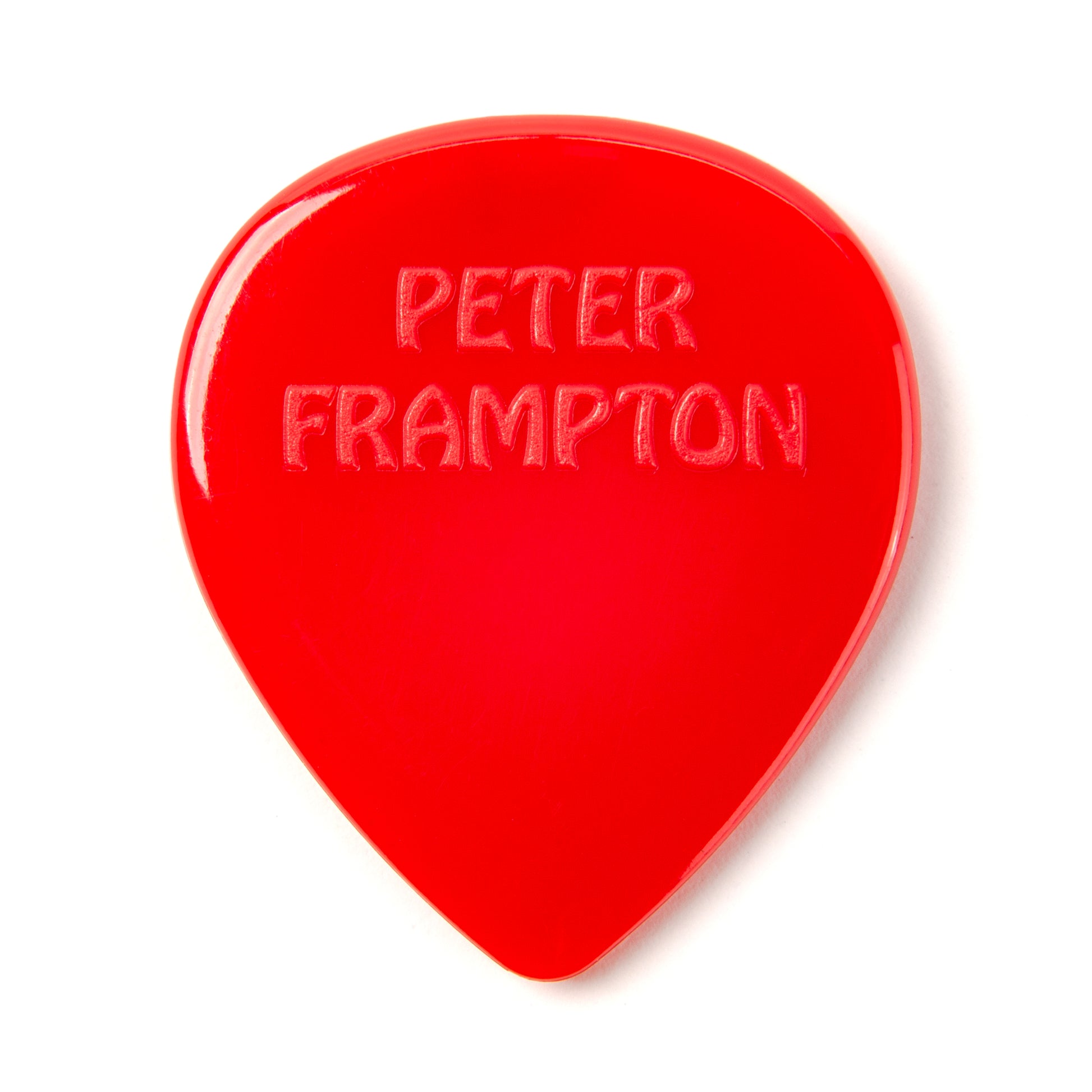 Jim Dunlop DUNLOP PETER FRAMPTON VINTAGE JAZZ 2.08mm TEARDROP GUITAR PICK RED REFILL BAG 24-PACK - PF599RRD
