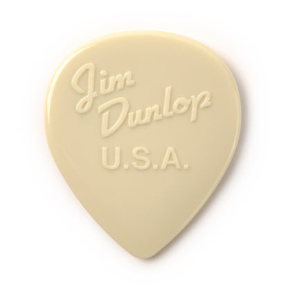 Jim Dunlop DUNLOP PETER FRAMPTON VINTAGE JAZZ 2.08mm TEARDROP GUITAR PICK WHITE REFILL BAG 24-PACK - PF599RWH