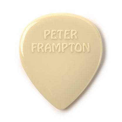 Jim Dunlop DUNLOP PETER FRAMPTON VINTAGE JAZZ 2.08mm TEARDROP GUITAR PICK WHITE REFILL BAG 24-PACK - PF599RWH