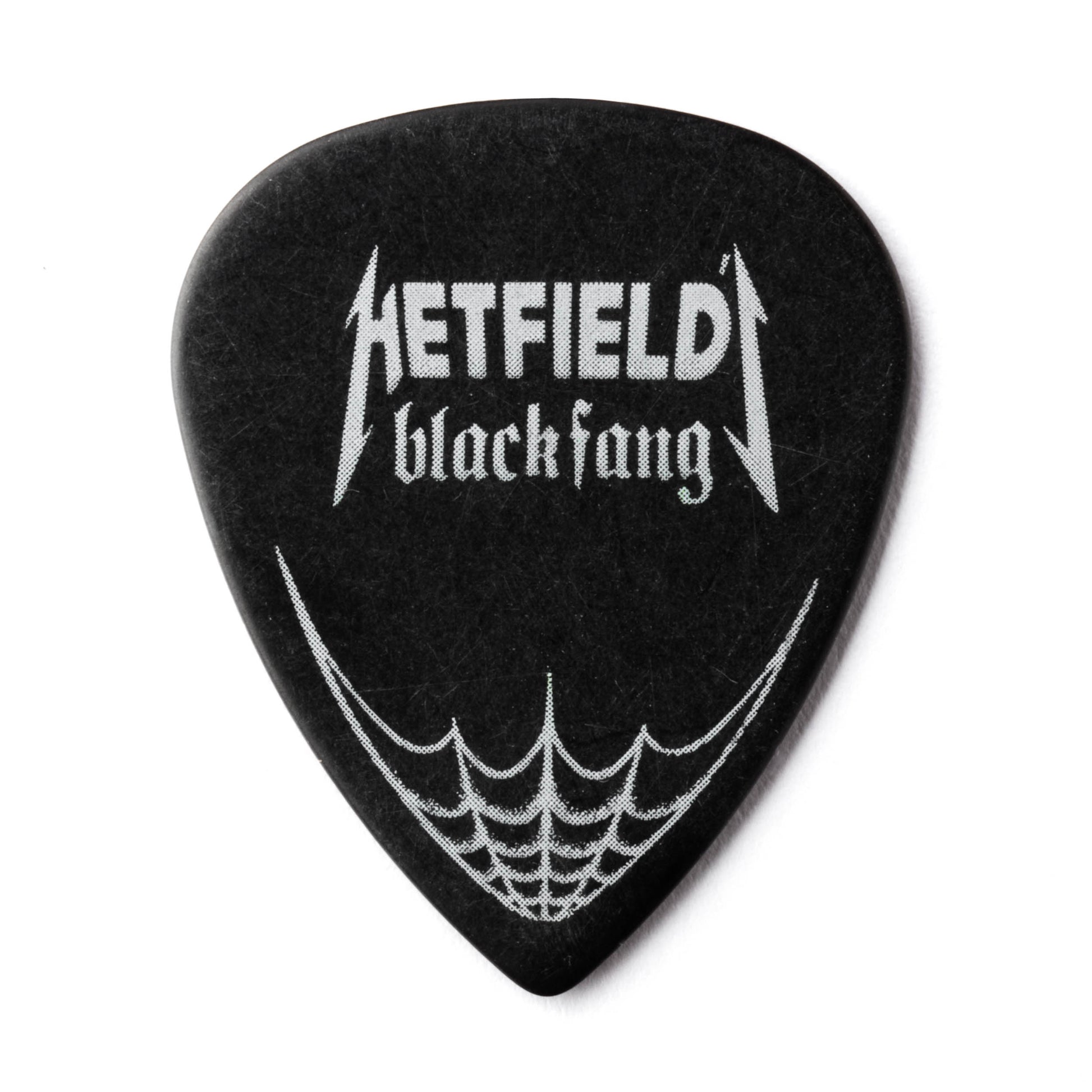 Jim Dunlop DUNLOP HETFIELD'S BLACK FANG 1.14mm GUITAR PICK PLAYER'S PACK 06-PACK - PH112P114