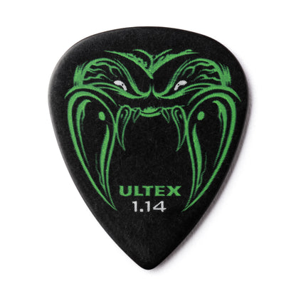 Jim Dunlop DUNLOP HETFIELD'S BLACK FANG 1.14mm GUITAR PICK PLAYER'S PACK 06-PACK - PH112P114