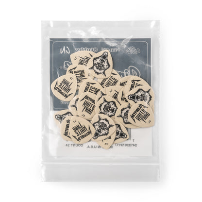 Jim Dunlop DUNLOP HETFIELD'S WHITE FANG .73mm CUSTOM FLOW GUITAR PICK REFILL BAG 24-PACK - PH122R073