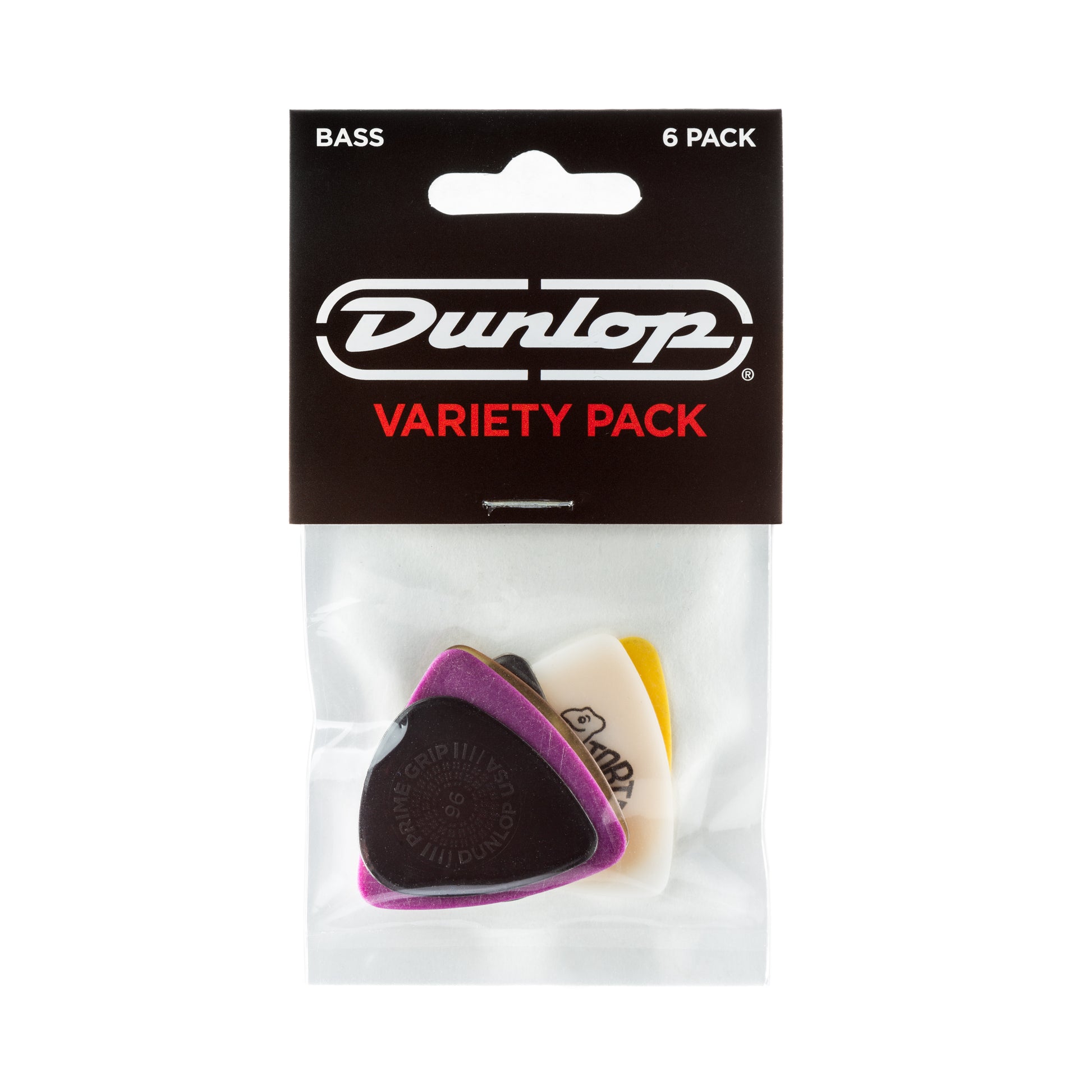 Jim Dunlop DUNLOP BASS PICK VARIETY PACK BASS GUITAR PICK PLAYER'S PACK 06-PACK - PVP117