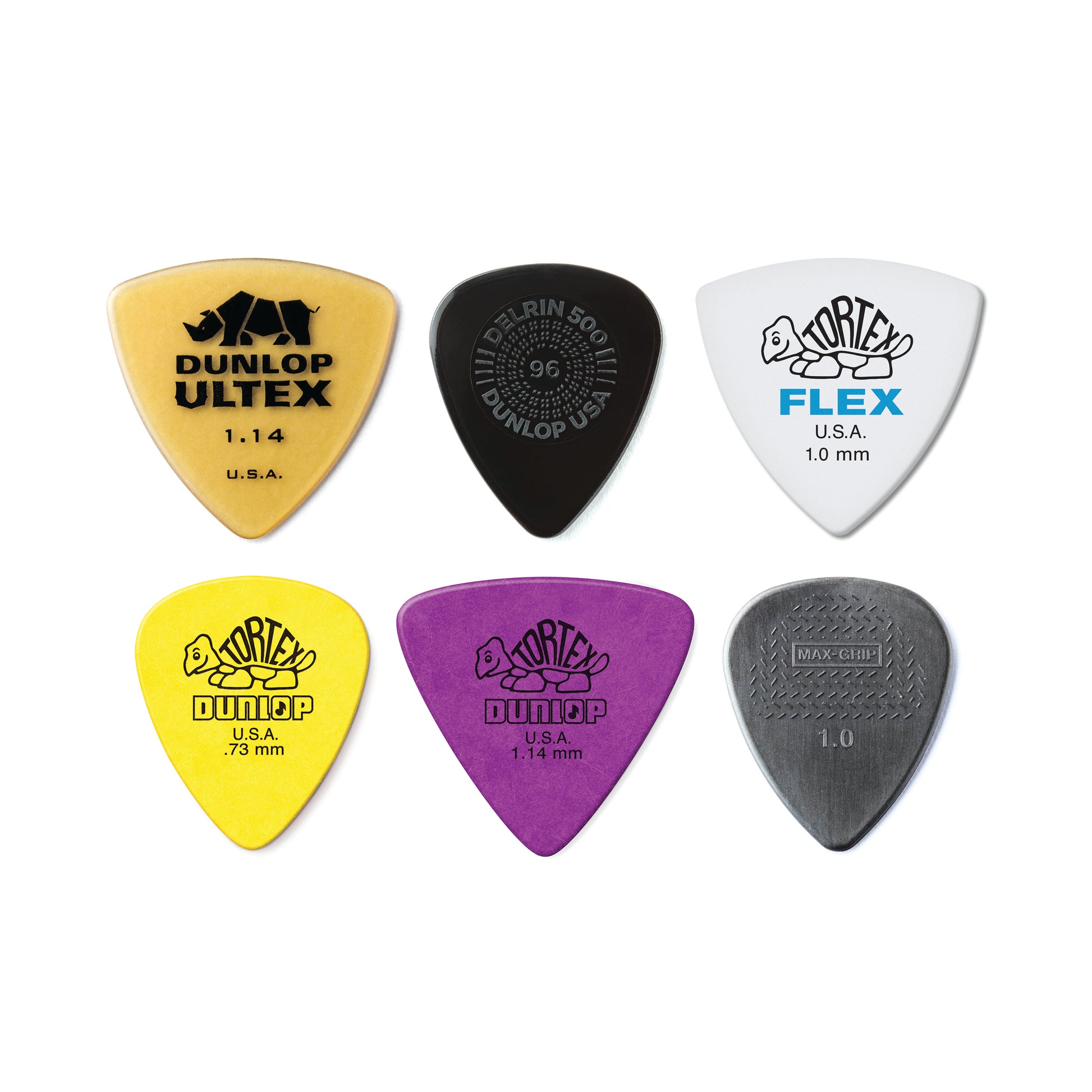 Jim Dunlop DUNLOP BASS PICK VARIETY PACK BASS GUITAR PICK PLAYER'S PACK 06-PACK - PVP117