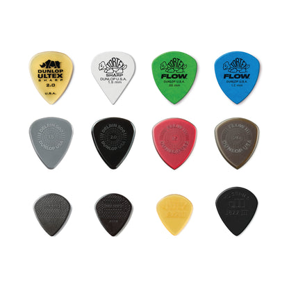 Jim Dunlop DUNLOP SHRED PICK VARIETY PACK GUITAR PICK PLAYER'S PACK 12-PACK - PVP118