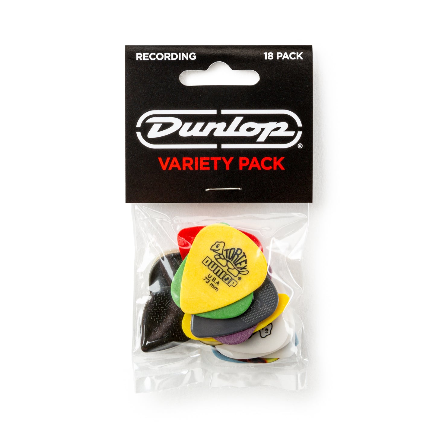 Jim Dunlop DUNLOP RECORDING PICK VARIETY PACK GUITAR PICK PLAYER'S PACK 18-PACK - PVP120