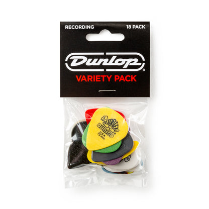 Jim Dunlop DUNLOP RECORDING PICK VARIETY PACK GUITAR PICK PLAYER'S PACK 18-PACK - PVP120