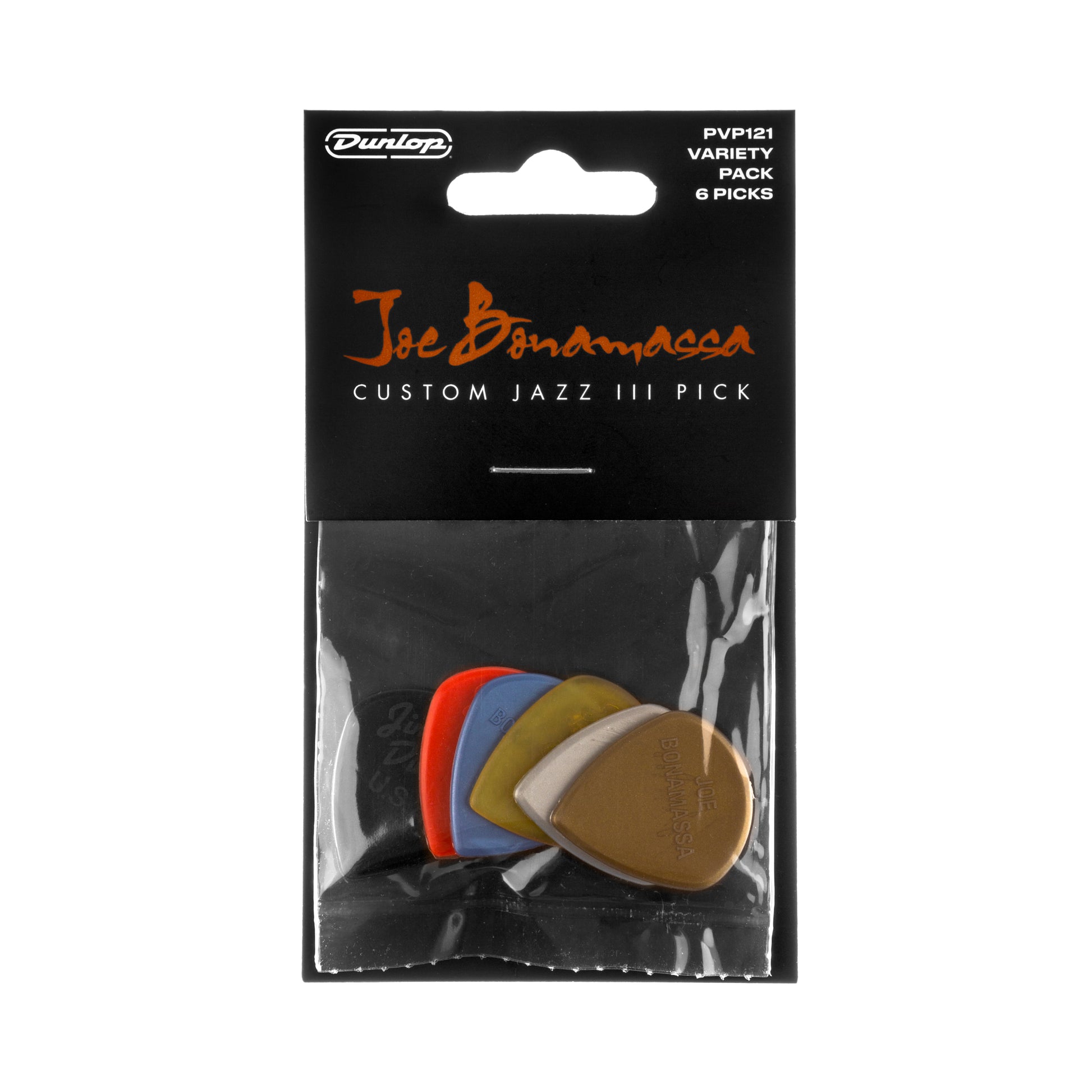 Jim Dunlop DUNLOP BONAMASSA VARIETY PACK GUITAR PICK PLAYER'S PACK 06-PACK - PVP121