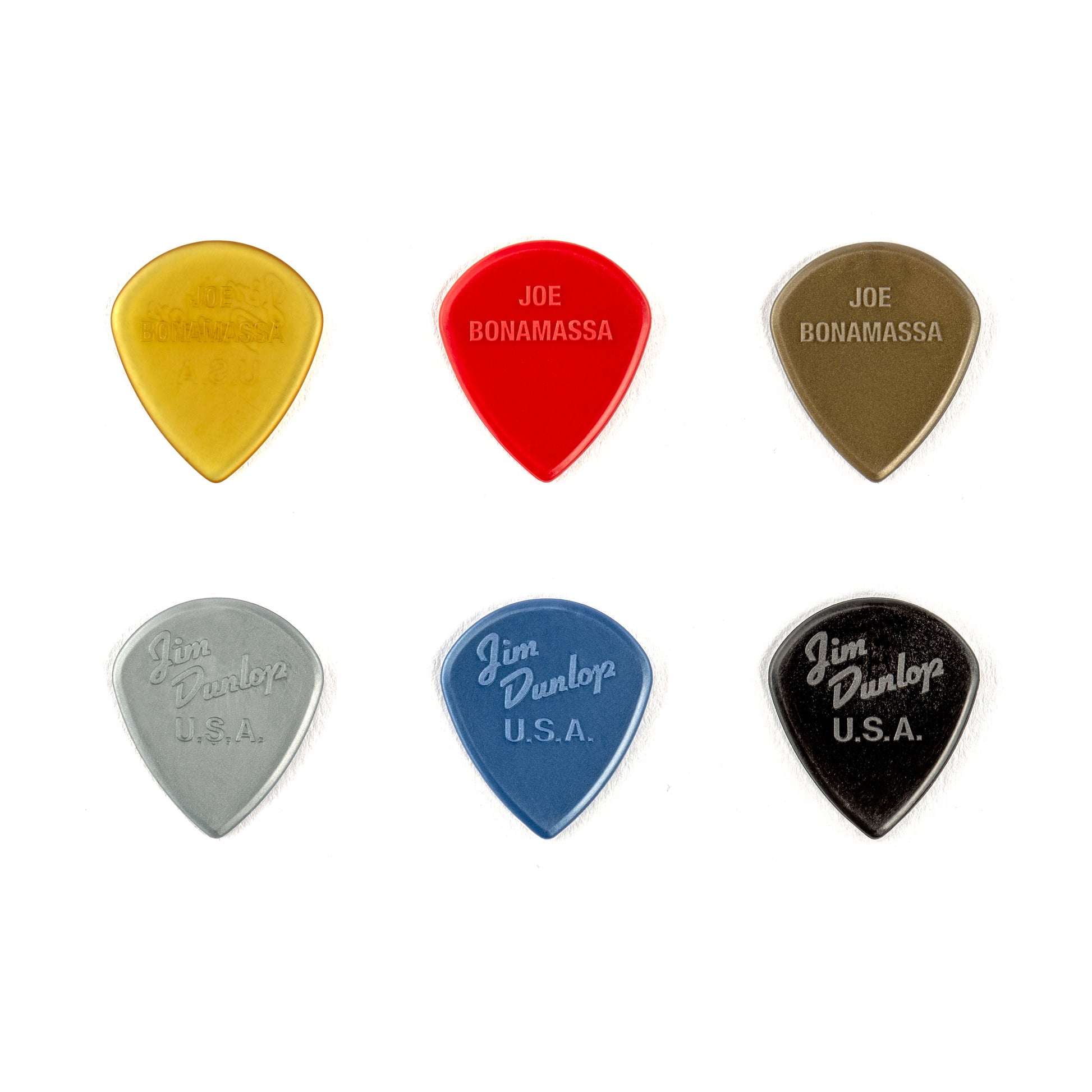 Jim Dunlop DUNLOP BONAMASSA VARIETY PACK GUITAR PICK PLAYER'S PACK 06-PACK - PVP121
