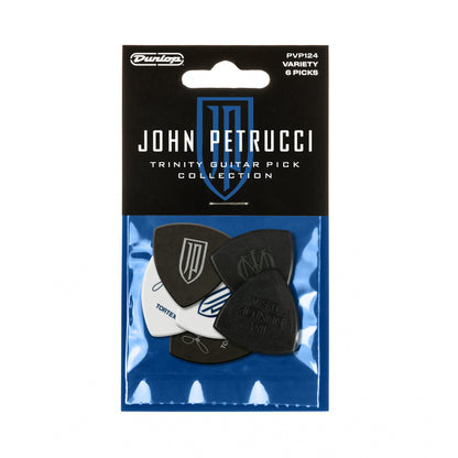 Jim Dunlop DUNLOP JOHN PETRUCCI TRINITY VARIETY PACK GUITAR PICK PLAYER'S PACK 06-PACK - PVP124