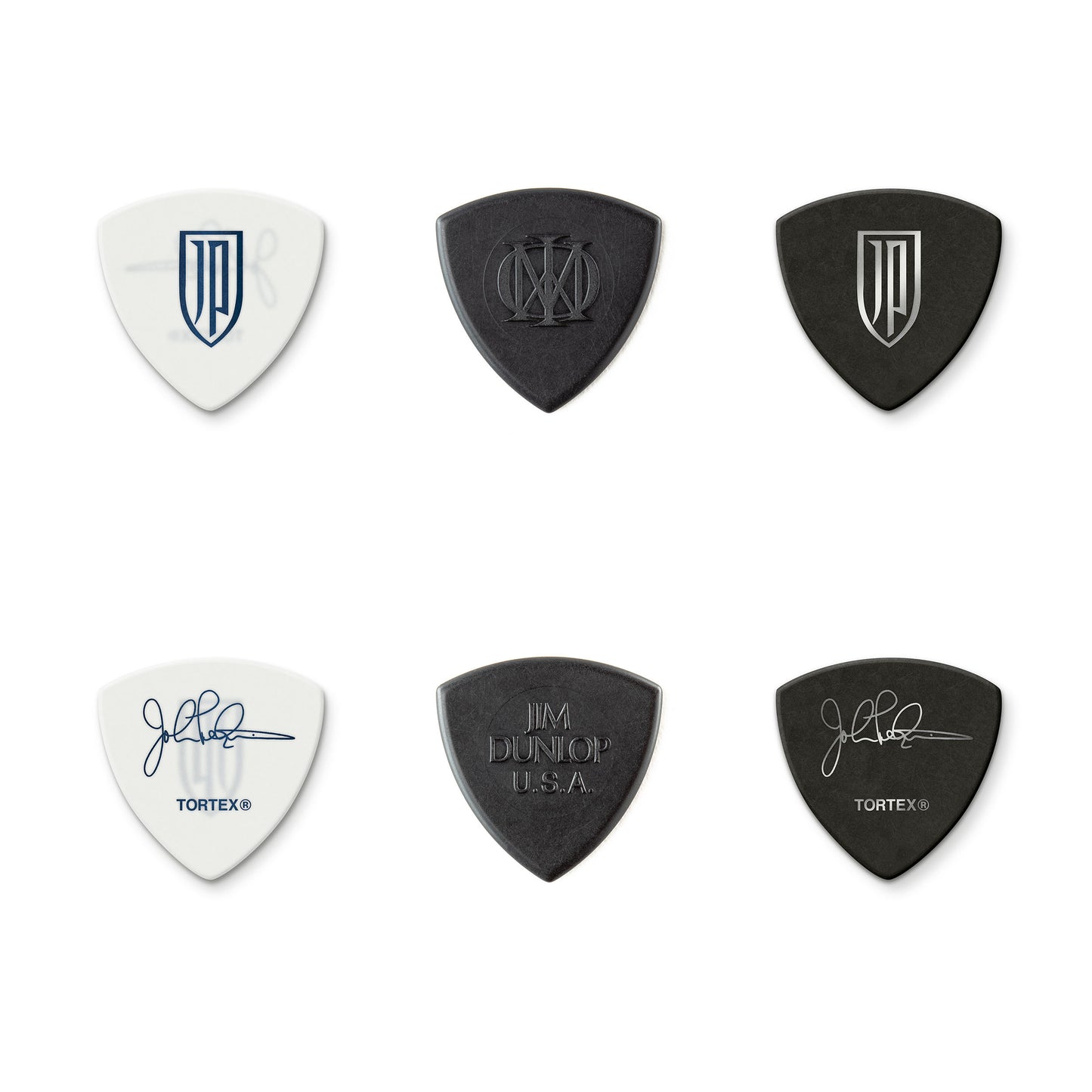 Jim Dunlop DUNLOP JOHN PETRUCCI TRINITY VARIETY PACK GUITAR PICK PLAYER'S PACK 06-PACK - PVP124