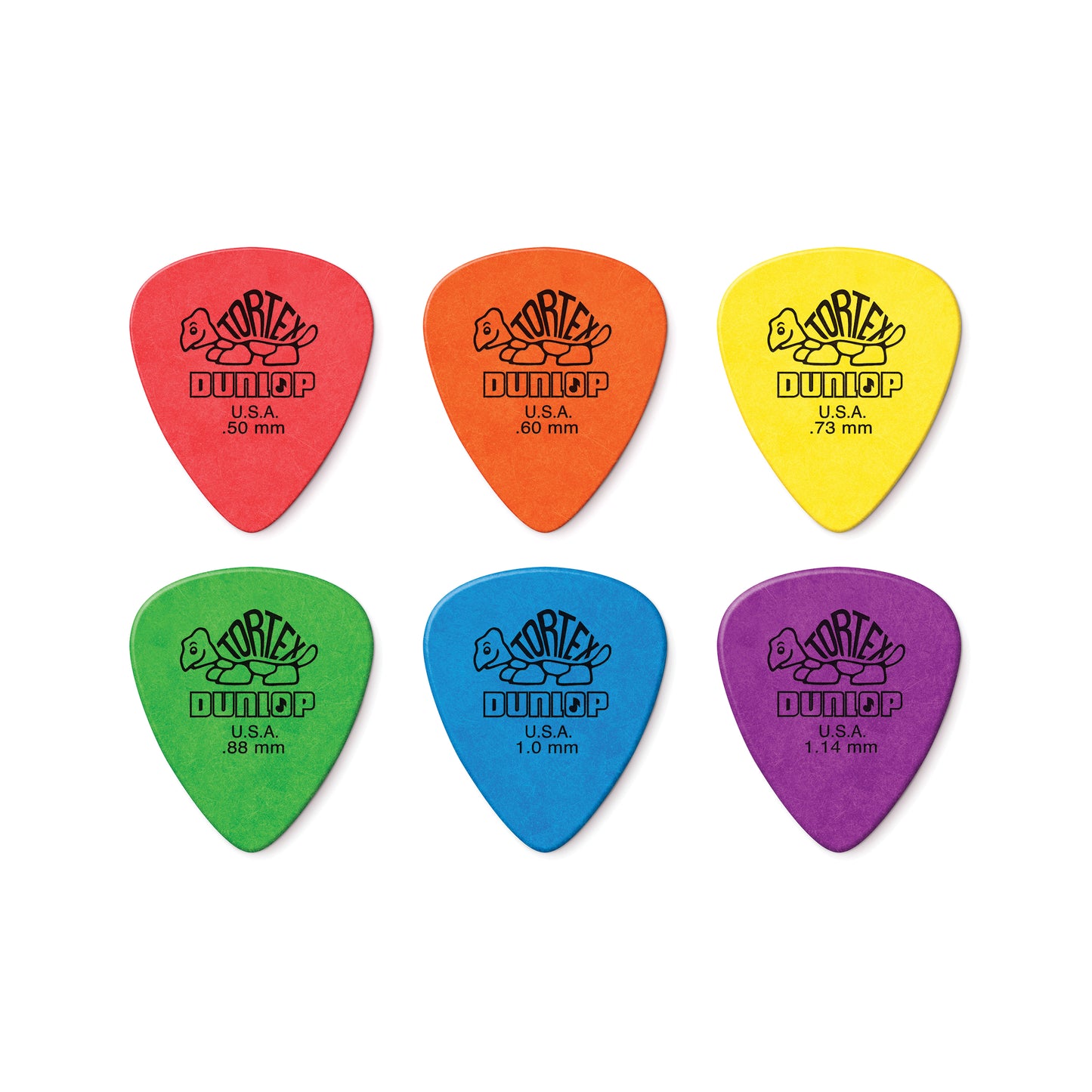 Jim Dunlop DUNLOP TORTEX STANDARD VARIETY PACK GUITAR PICK PLAYER'S PACK 12-PACK - PVP418