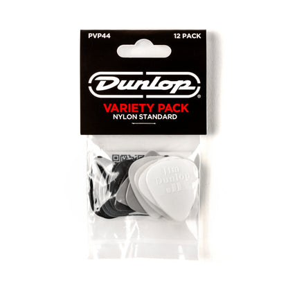 Jim Dunlop DUNLOP NYLON VARIETY PACK STANDARD GUITAR PICK PLAYER'S PACK 12-PACK - PVP44